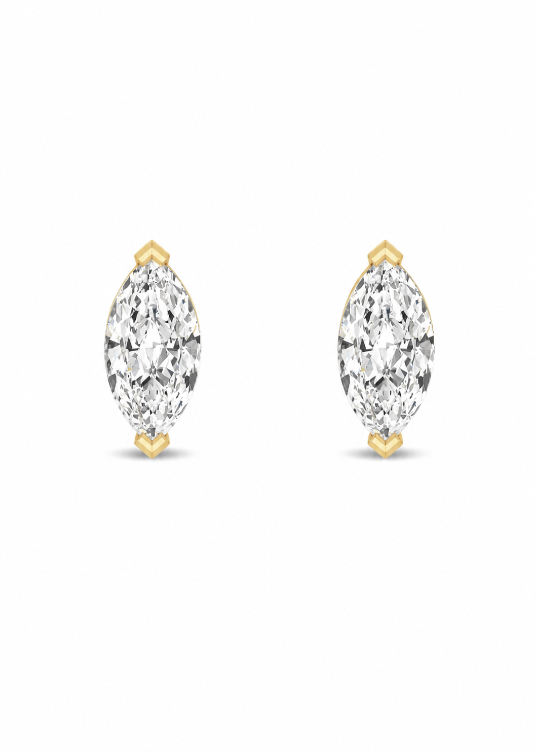 Aveline Marquise Stud Earrings