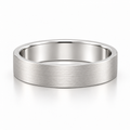 The Ellis Brushed Wedding Band