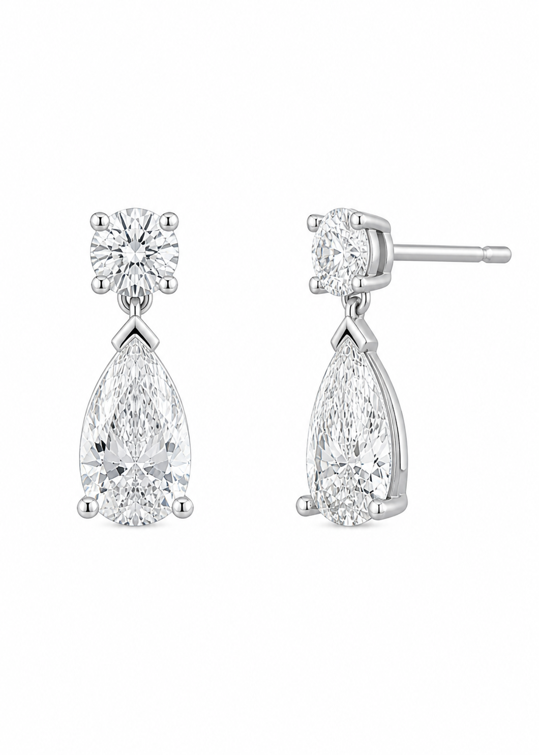 Isolde Diamond Drop Earrings