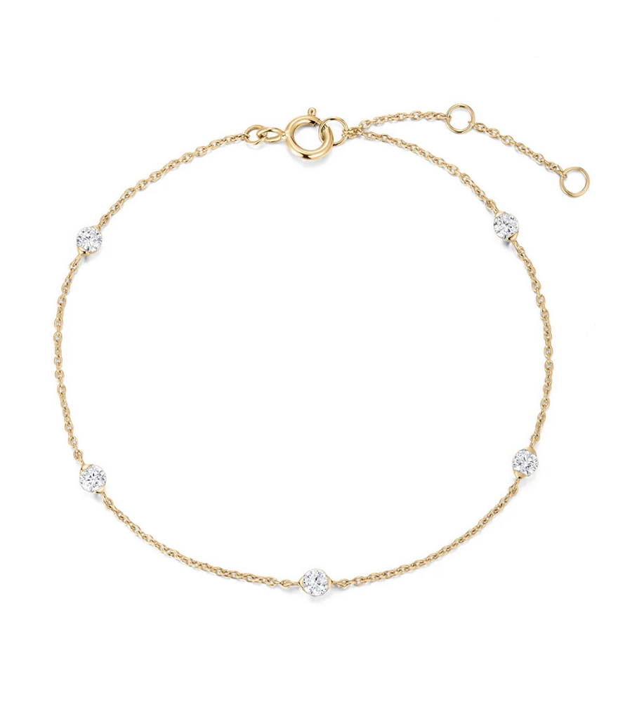Clara Diamond Station Bracelet