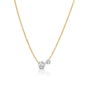 Luna Floating Diamond Necklace