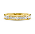 Channel Set Diamond Ring