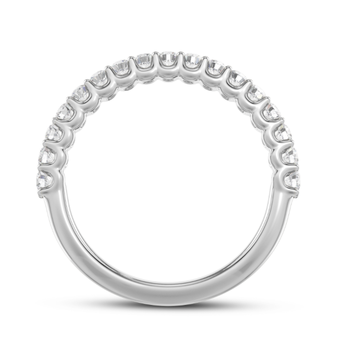 Scalloped (U) Wedding Band