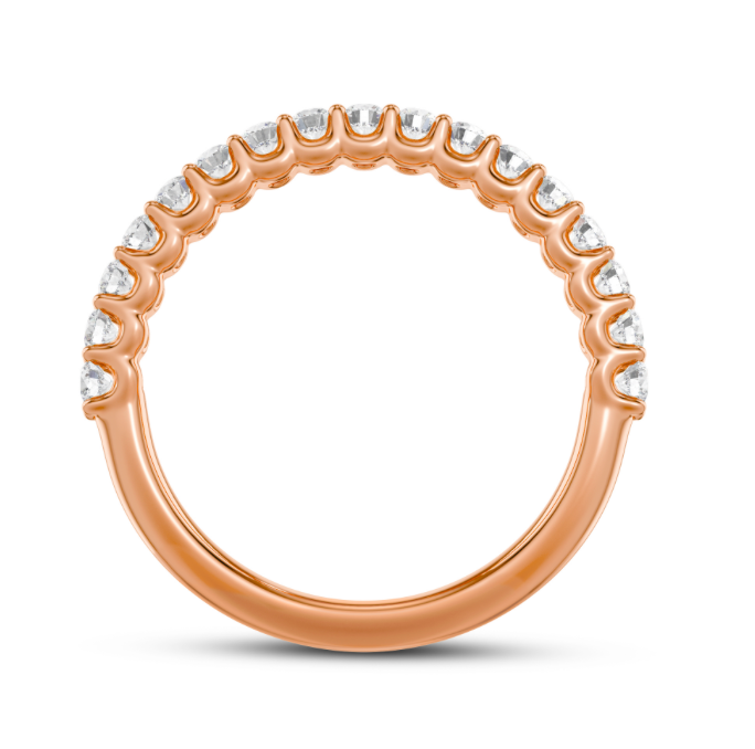 Scalloped (U) Wedding Band