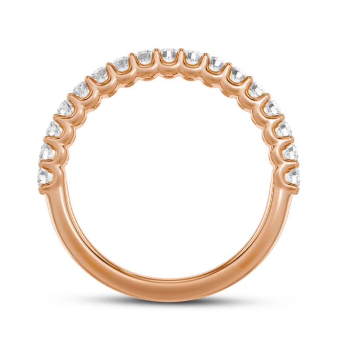 Scalloped (U) Wedding Band
