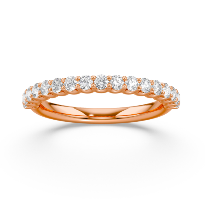 Scalloped (U) Wedding Band