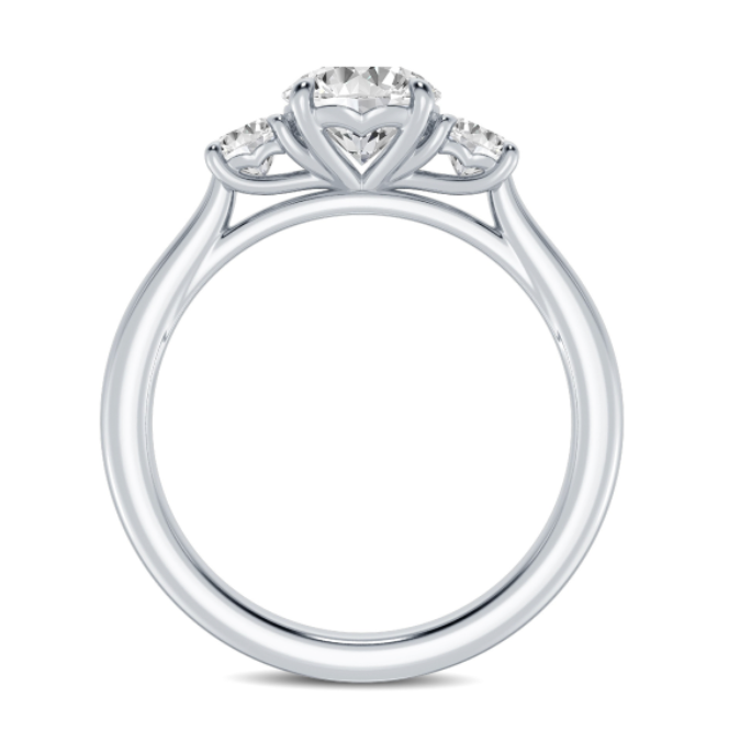 Three-stone diamond Ring