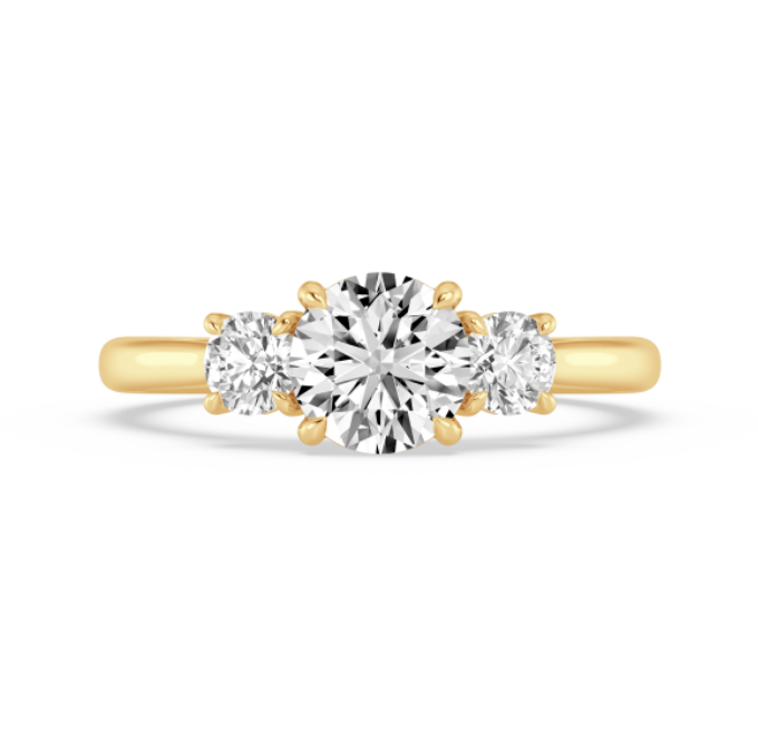 Three-stone diamond Ring