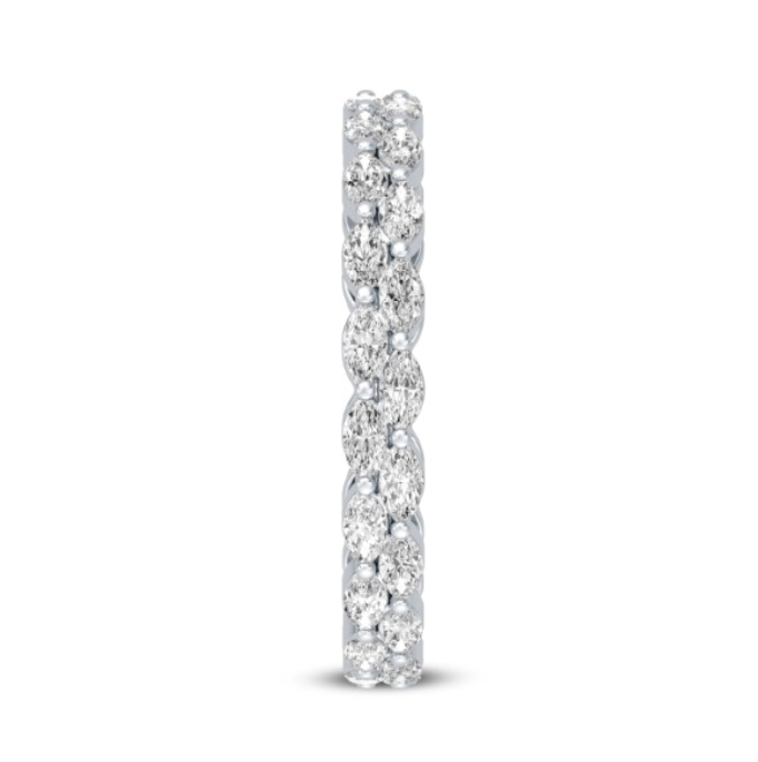 The Marquise Eternity Wedding band
