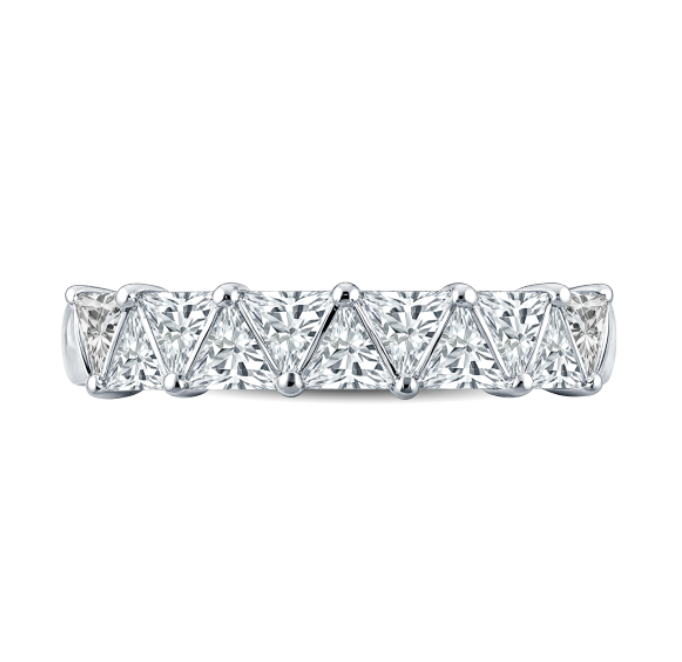 Triangular Diamond Band