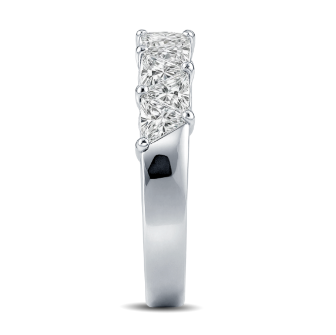 Triangular Diamond Band
