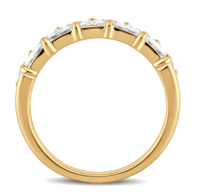 Triangular Diamond Band