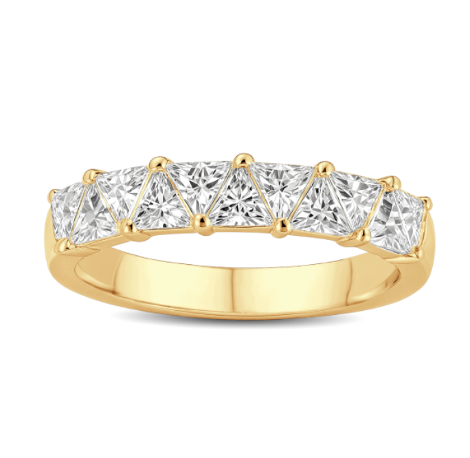 Triangular Diamond Band