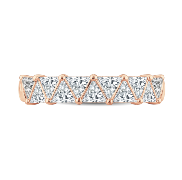 Triangular Diamond Band