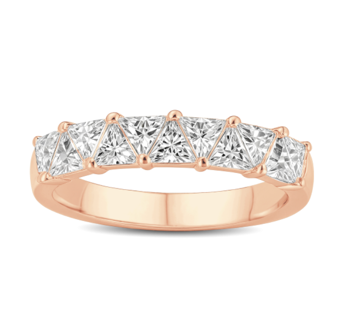 Triangular Diamond Band