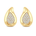 Teardrop Diamond Earring