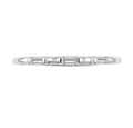 Baguette-cut Diamond Ring