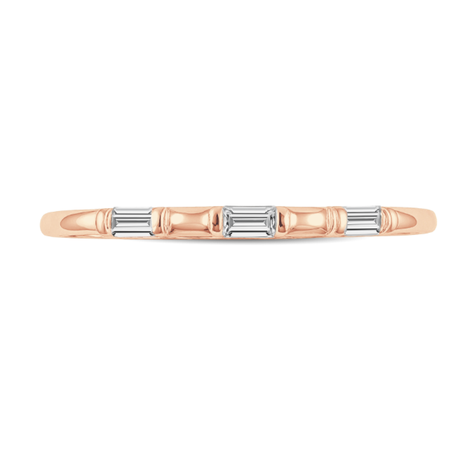 Baguette-cut Diamond Ring