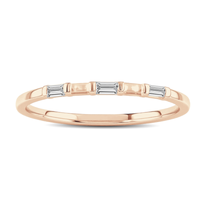 Baguette-cut Diamond Ring