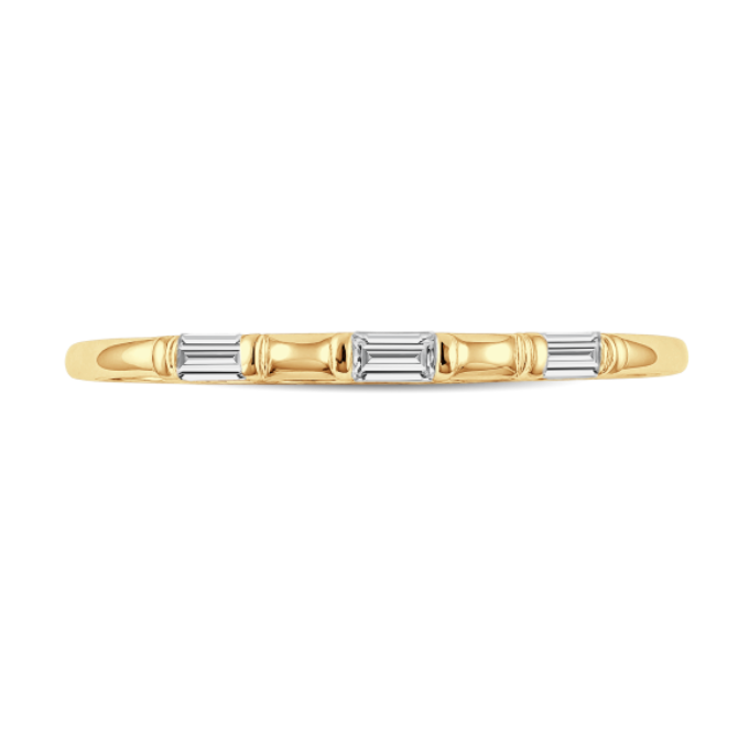 Baguette-cut Diamond Ring