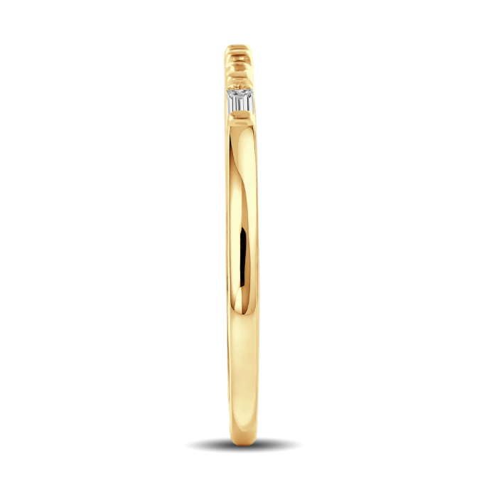 Baguette-cut Diamond Ring