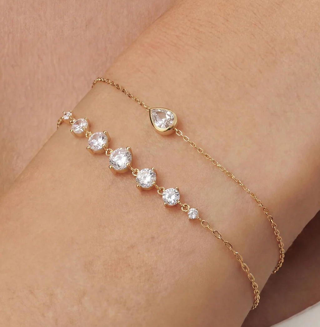 Elara Graduated Diamond Bracelet