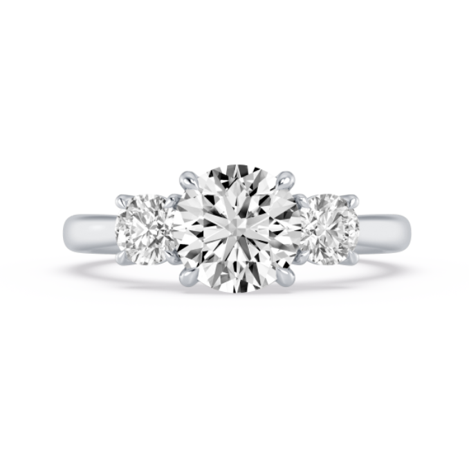 Three-stone diamond Ring