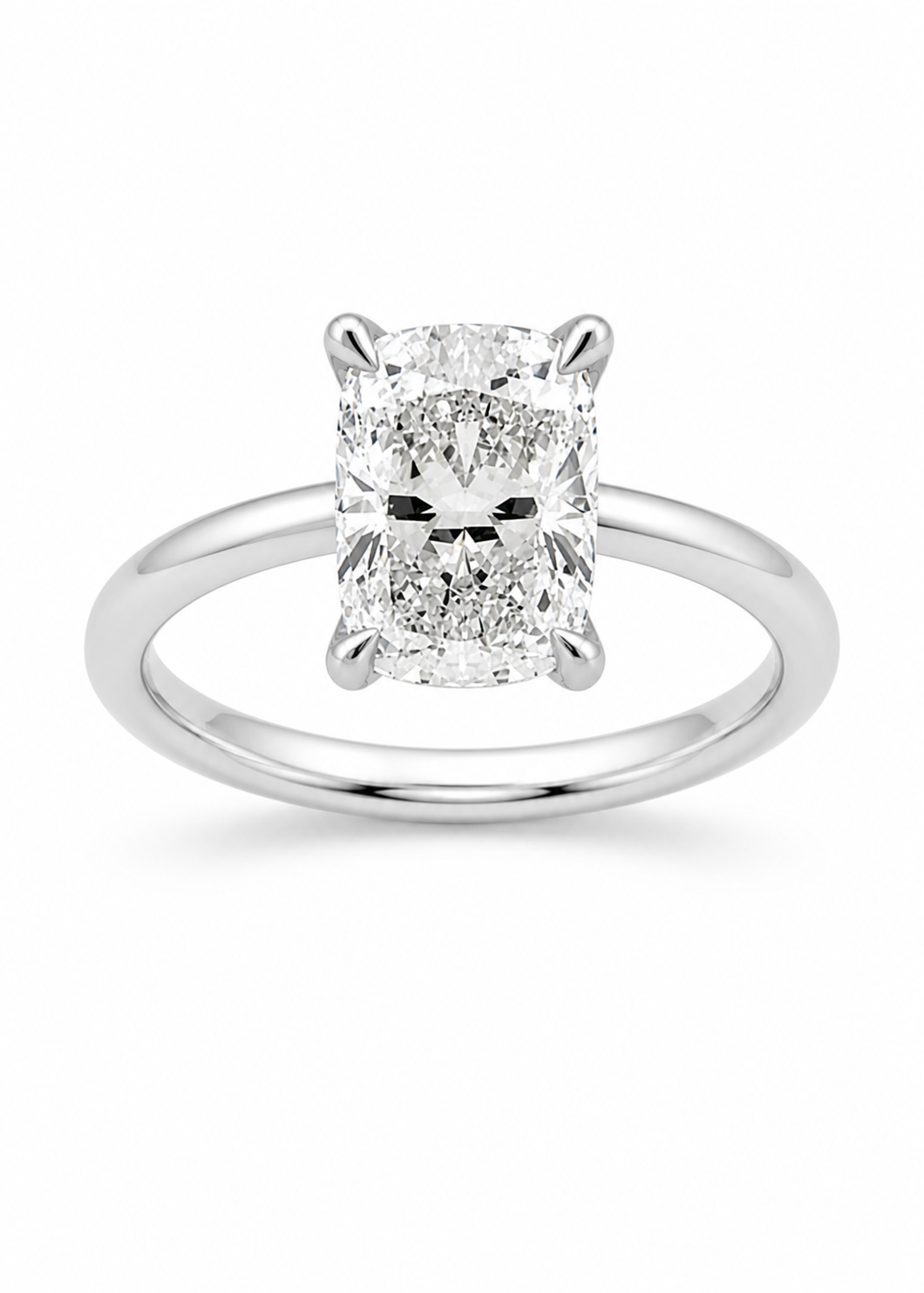 Valen Cushion Solitaire Ring