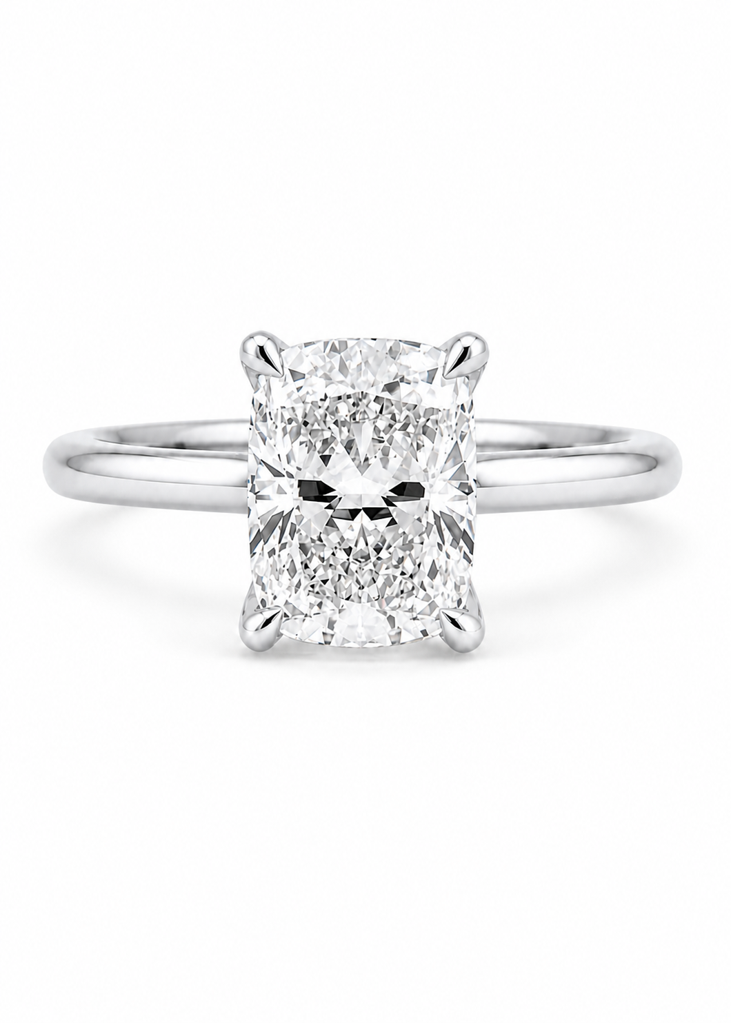 Valen Cushion Solitaire Ring