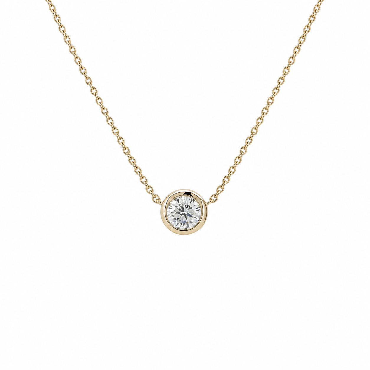 The Celeste Bezel Pendant